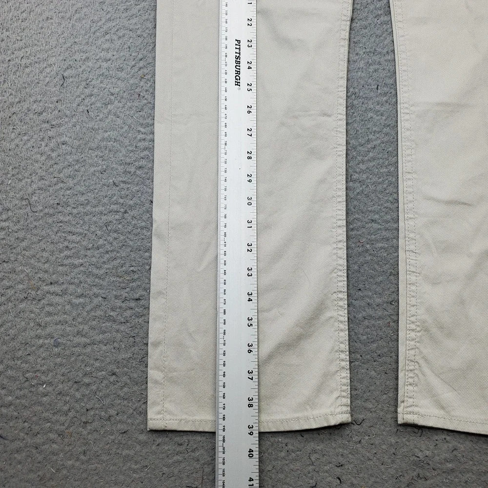 Banana Republic Chino Pants Men 33x30 Tan Slim Fit Straight Leg 5 Pocket Classic